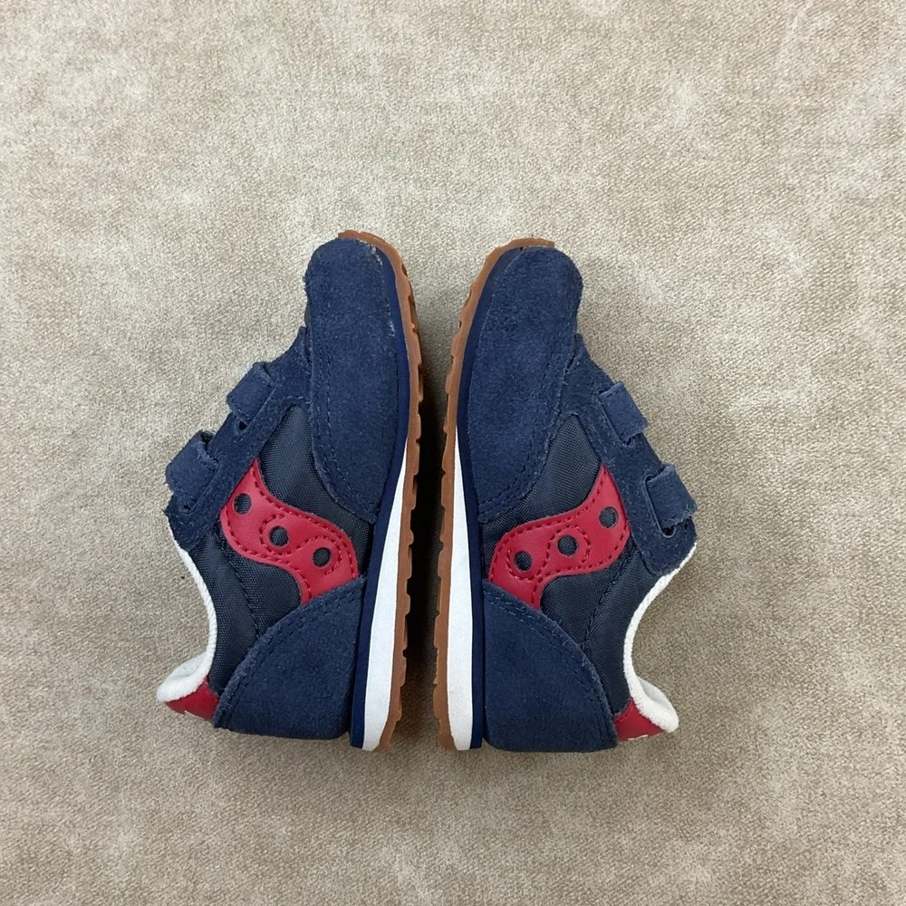 Saucony Shoes Sz 4.5W Kids Baby Jazz Low Pro Hook & Loop Sneaker ST53512